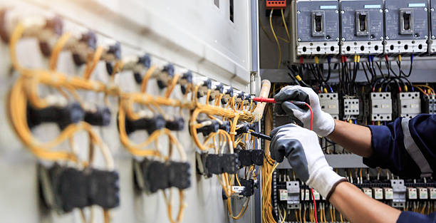 Professional Electrical Panel Upgrade technician working in Coryell County County, TX